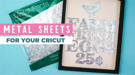 cricut metal sheets|metal sheets for Cricut maker.